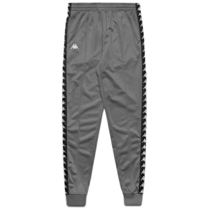 Kappa - Pantaloni Uomo Grigio - 222 Banda Rastoria Slim