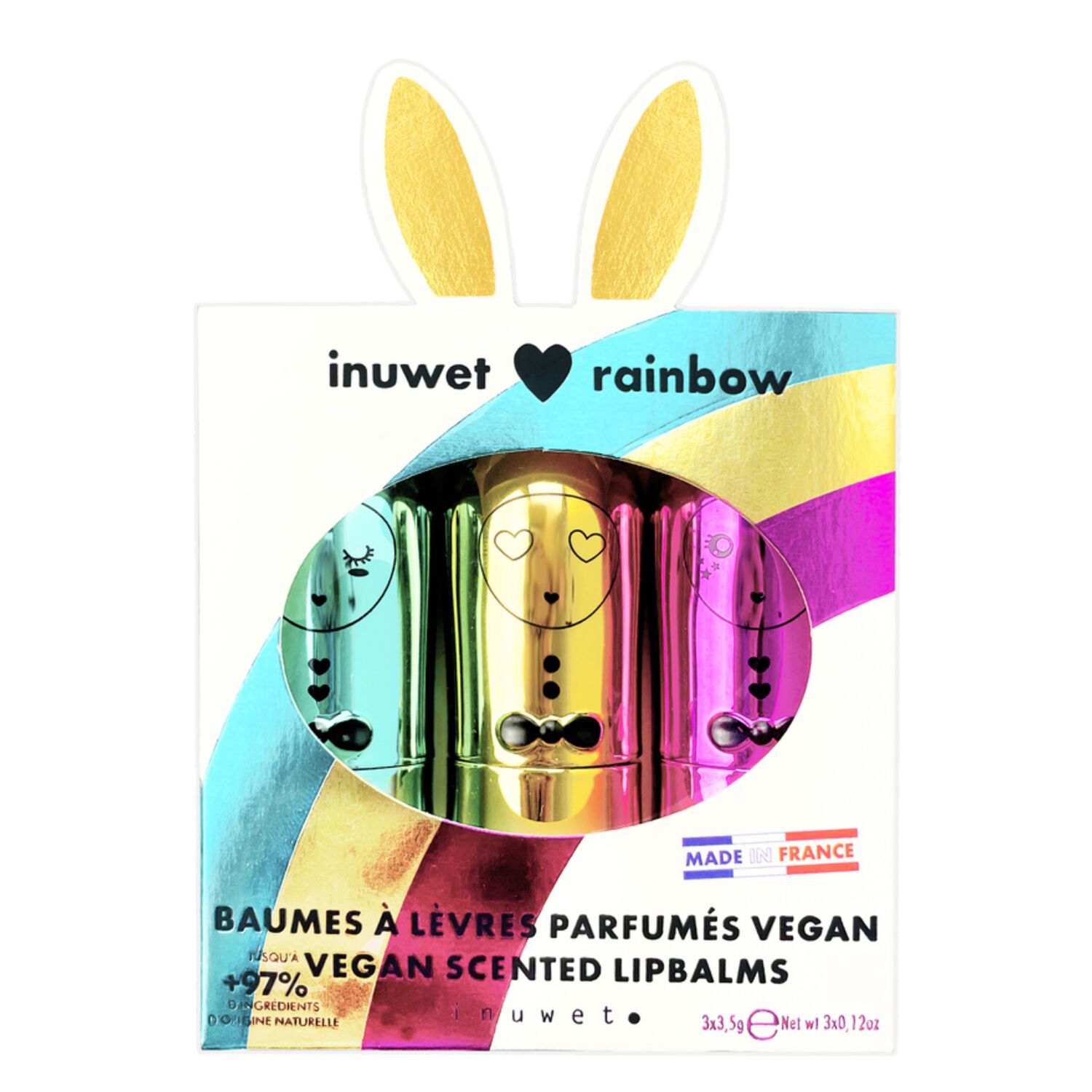 Cheesecake Cupcake Milkshake - Coffret 3 Baumes à Lèvres