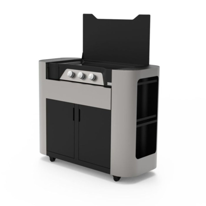 Plancha gaz LE MARQUIER EXCLUSIVE Gaz 375 Duo Edition