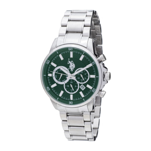 Orologio cronografo U.S. Polo Assn. in acciaio