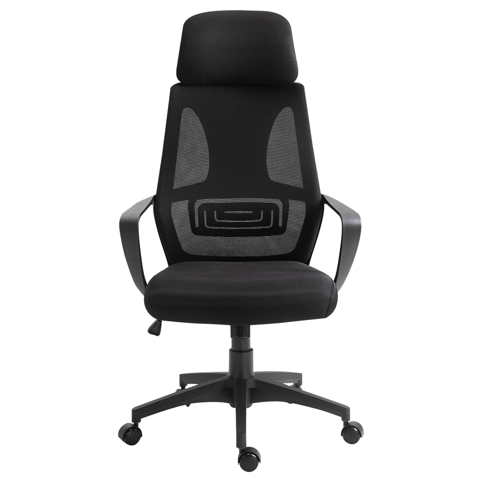 Chaise de bureau ergonomique soutien lombaire tétière réglable