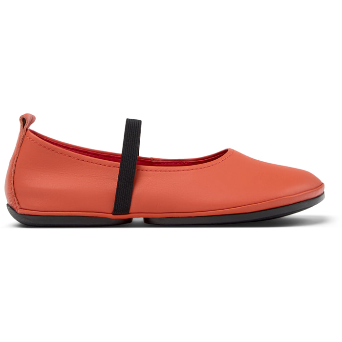 Ballerine - CAMPER Right Nina - Arancio - Pelle liscia