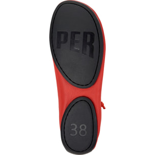 Bailarinas - CAMPER Right Nina - Rojo - Cuero liso