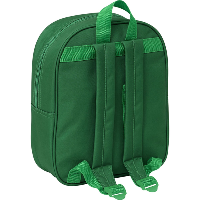 Mochila guarderia 3d bolsillo red real betis balompie
