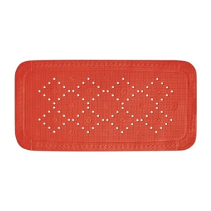 Tapis Fond de baignoire PVC ALASKA Rouge Spirella