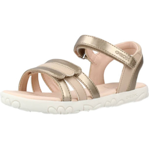 Sandalias Niña de la marca GEOX  modelo J SANDAL HAITI GIRL Gold