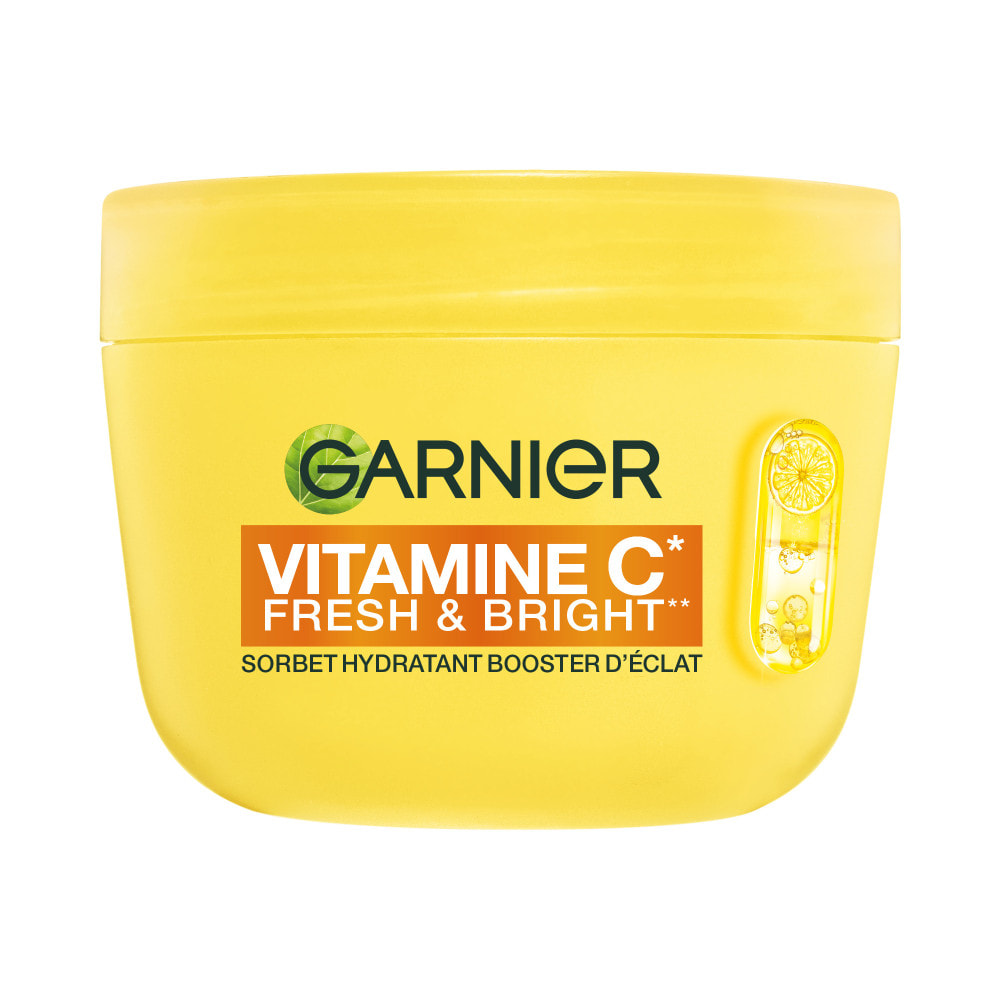 Garnier SkinActive Vitamine C Crème Sorbet Hydratante Booster d'Eclat - 85 ml