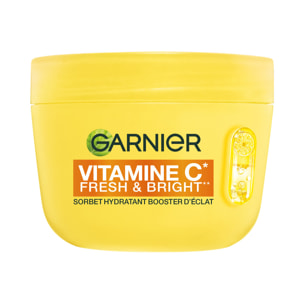Garnier SkinActive Vitamine C Crème Sorbet Hydratante Booster d'Eclat - 85 ml