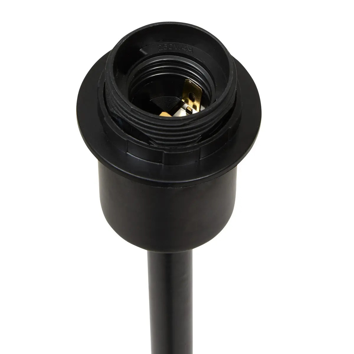 Pied de lampadaire Galia H.133cm noir