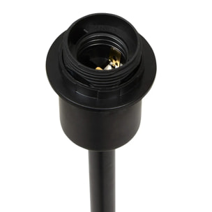 Pied de lampadaire Galia H.133cm noir
