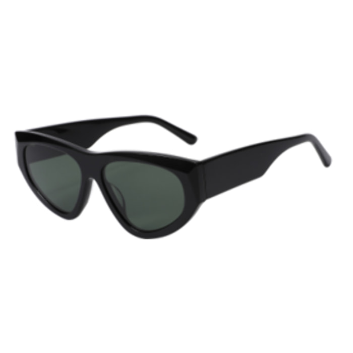 Gafas de sol OCEAN PARAPAT - Negro brillante / Ahumada
