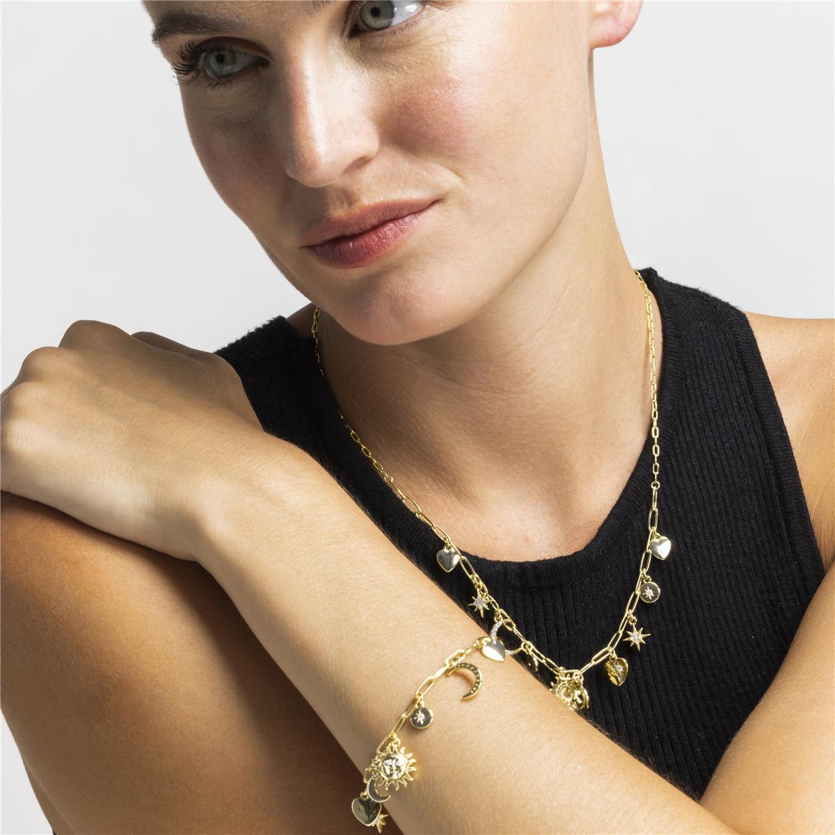 Pulsera acabado oro 18k - Nafir