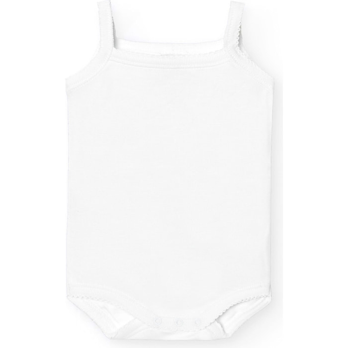 Body bebé tirantes finos bambú