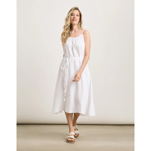 Vestido Midi Blanco - Isol