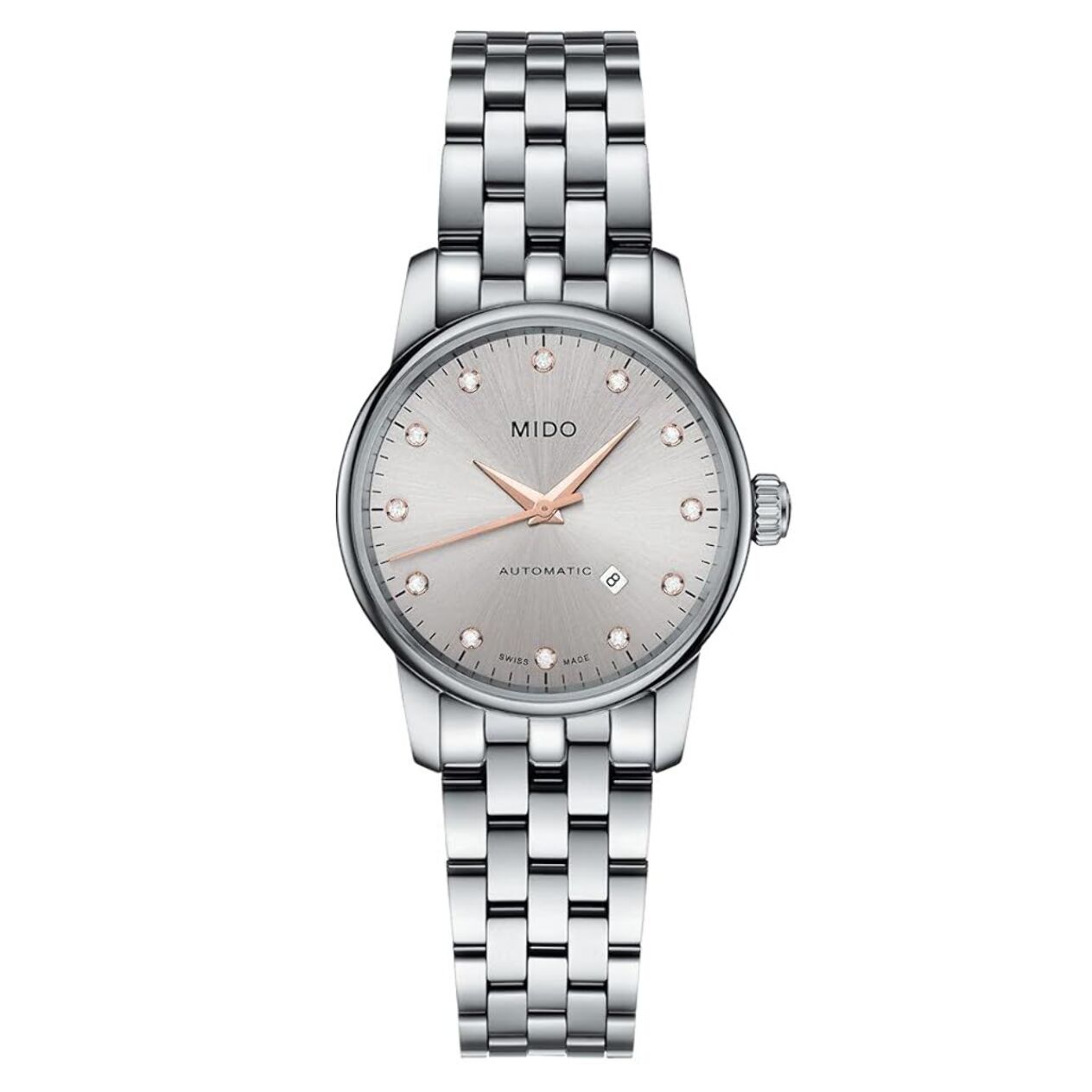 Reloj Mido M76004671 Mujer Analogico Automatico con Correa de Acero inoxidable