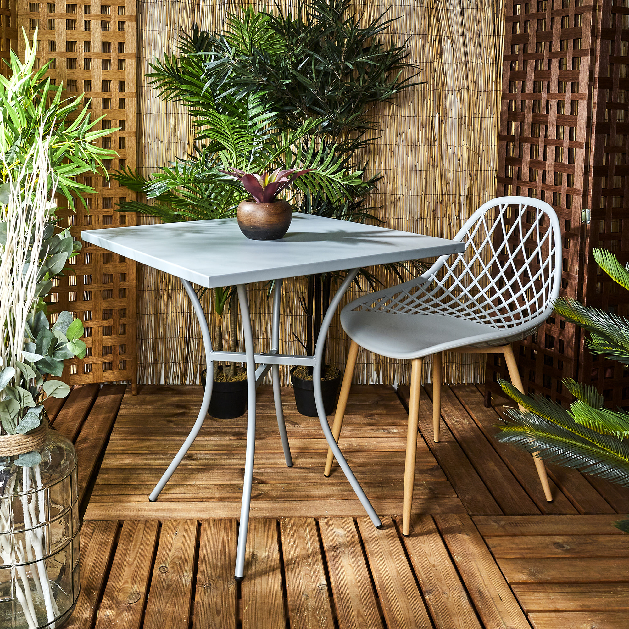 Chaise Exterieur Malaga Gris