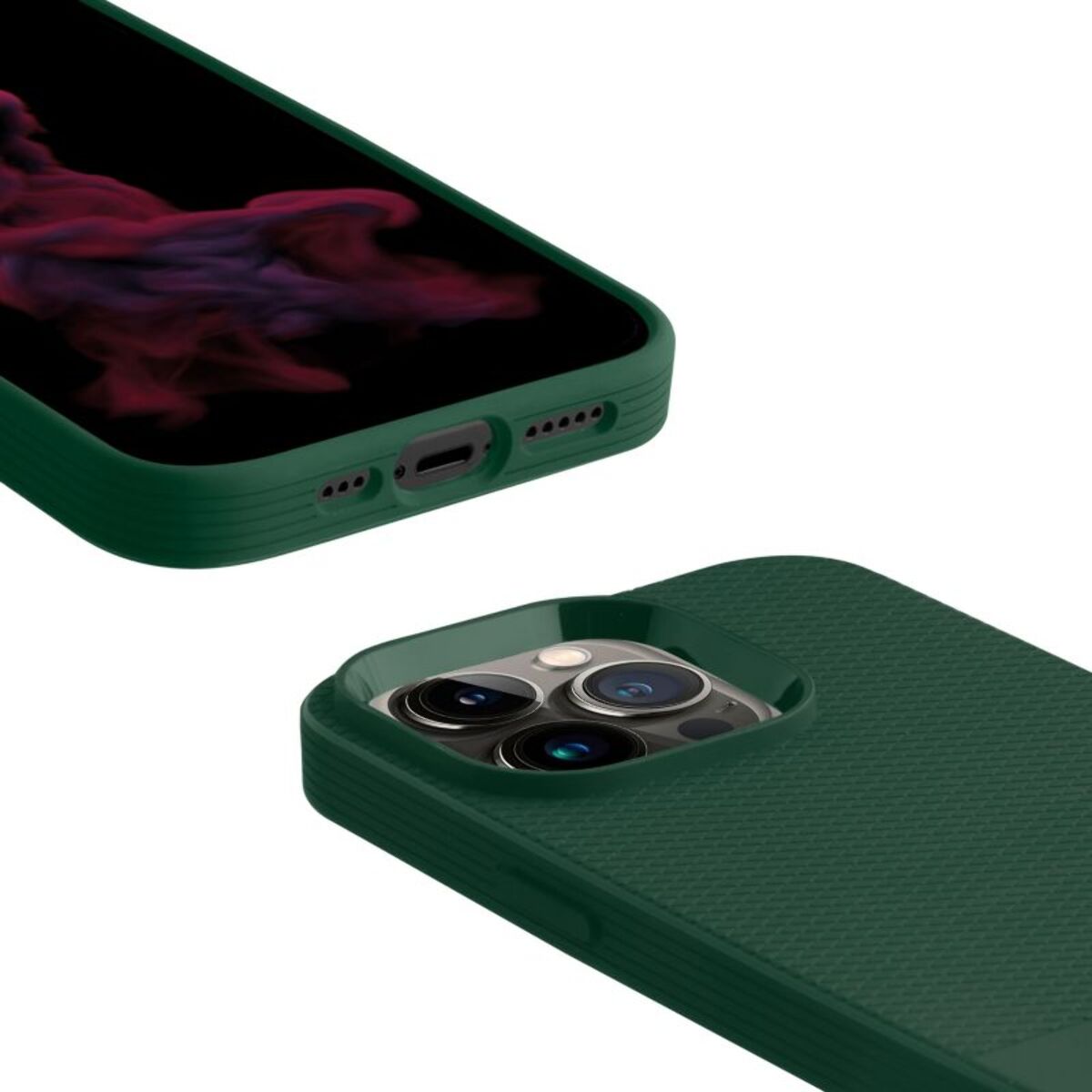 Coque ADEQWAT iPhone 14 Pro Dark Green