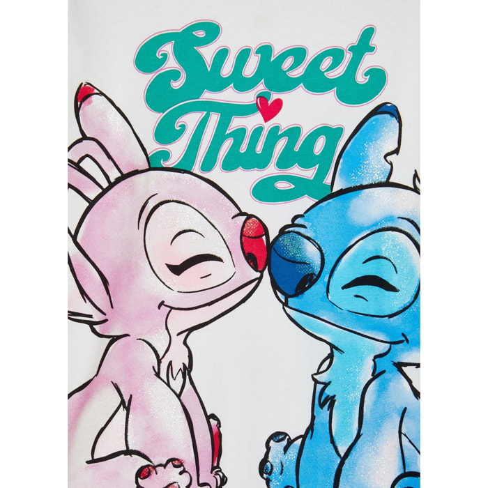 T-shirt stampa Stitch