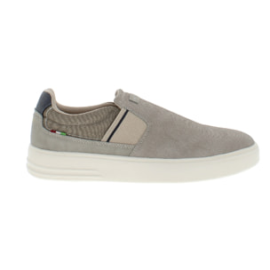 Armata di Mare Scarpe Uomo Slip On con Soletta Rimovibile in Memory Foam AMU S24M533 Beige