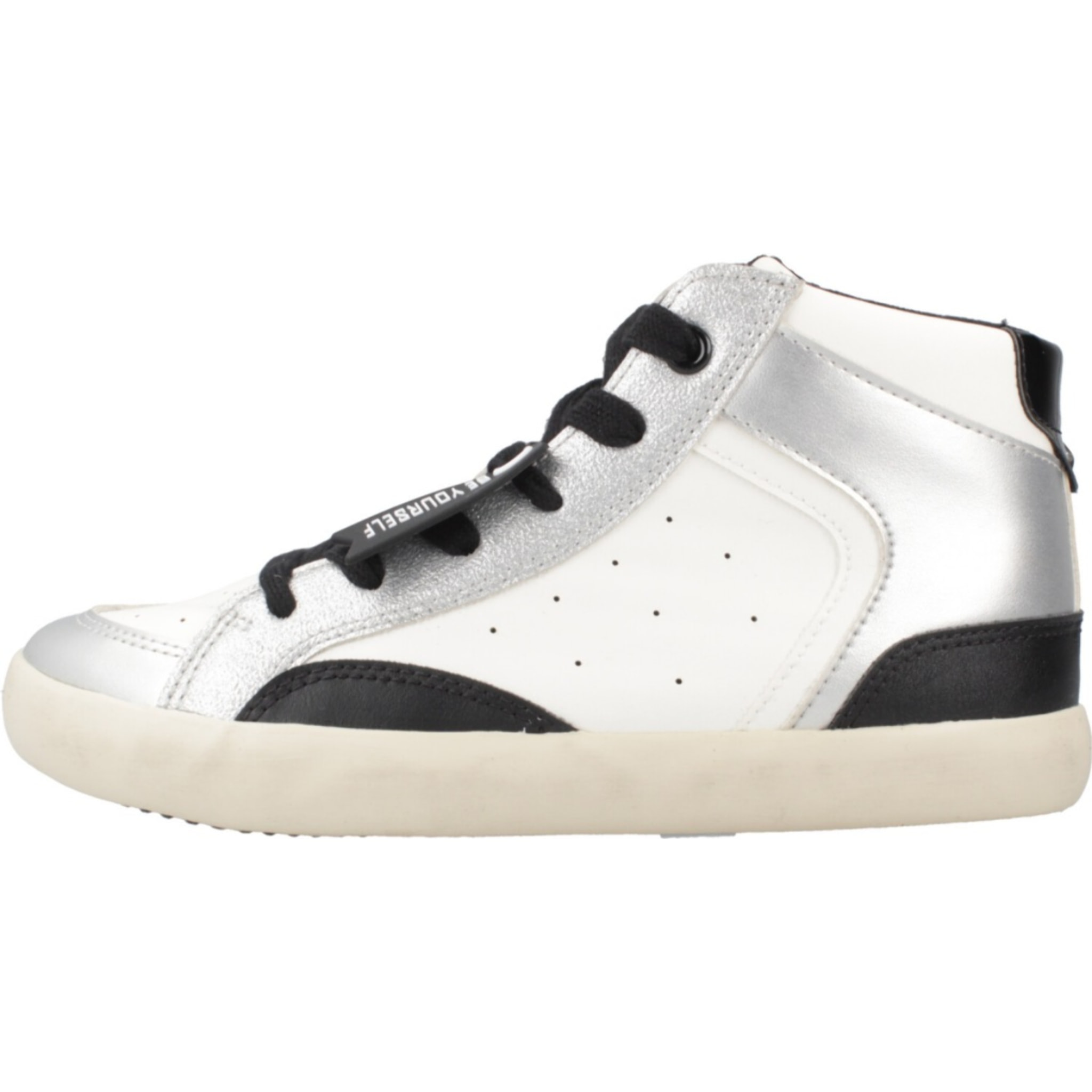 Zapatillas Niña de la marca GEOX  modelo J GISLI GIRL BLANCO