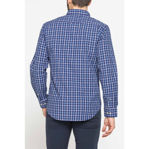 CAMICIA BUTTON-DOWN CON MANICA LUNGA E TASCHINO