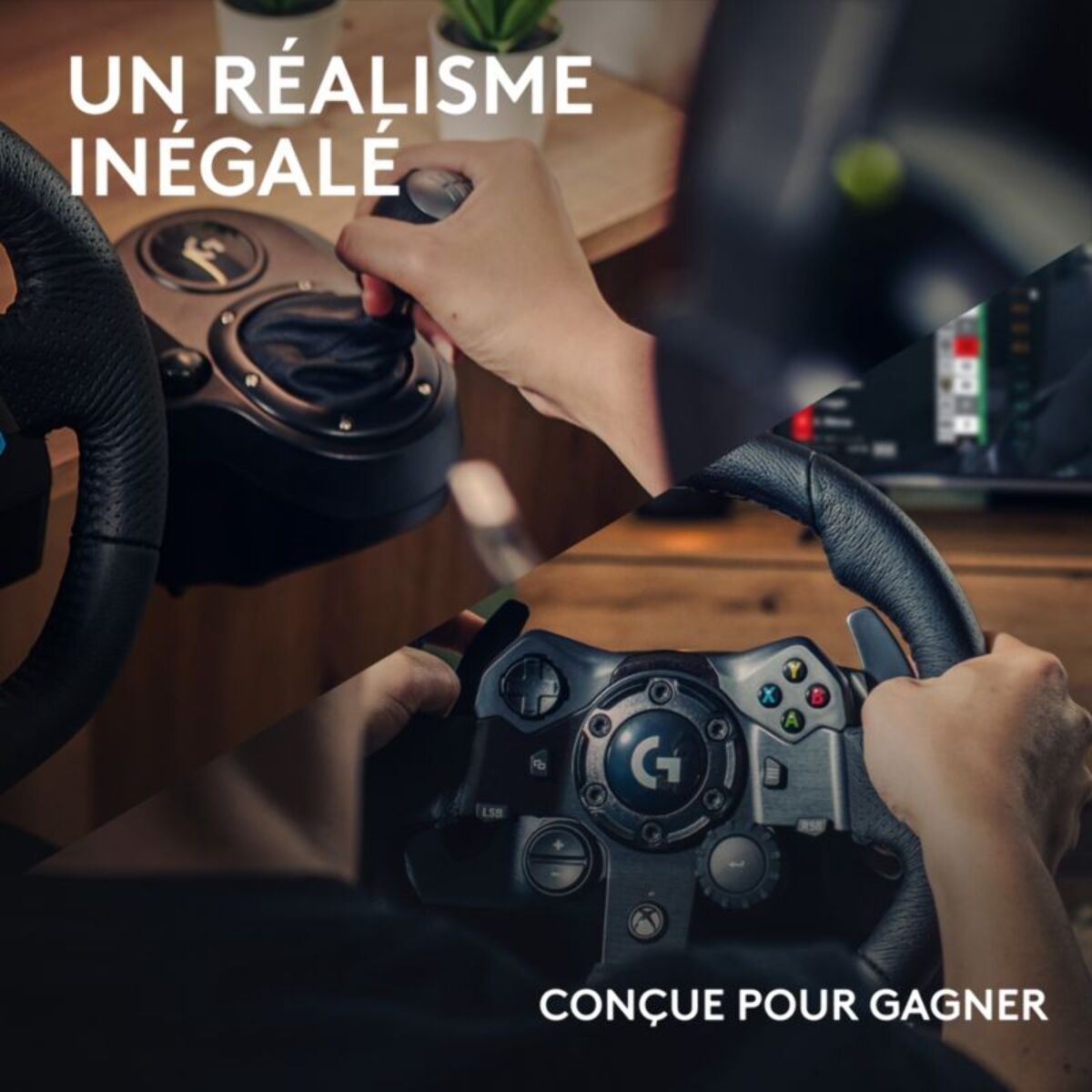 Volant + Levier de vitesses + Pédalier LOGITECH G923 SE - Xbox