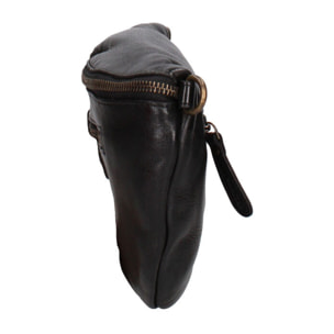 Borsa a tracolla  da uomo In Vera pelle Made in Italy 25x24x4 cm