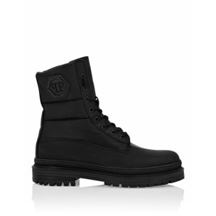 PHILIPP PLEIN Boots Mid Flat HEXAGON