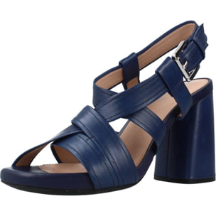 Sandalias Mujer de la marca GEOX  modelo D GENZIANA HIGH B AZUL