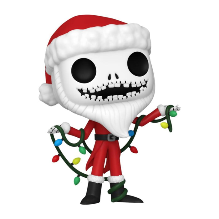 Nightmare Before Christmas 30th Funko POP Disney Vinile Figura Santa Jack 9 cm