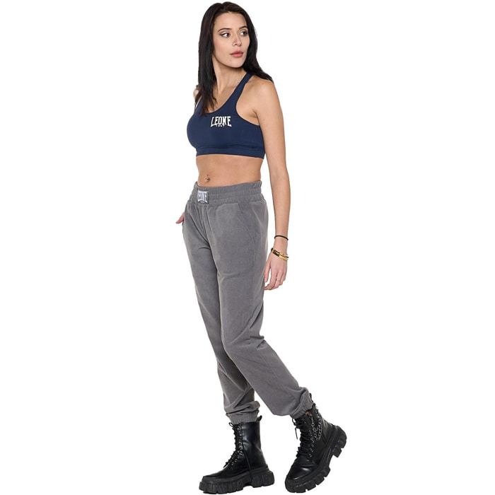 Pantalone da donna invernale a righe in velluto "Pearl"