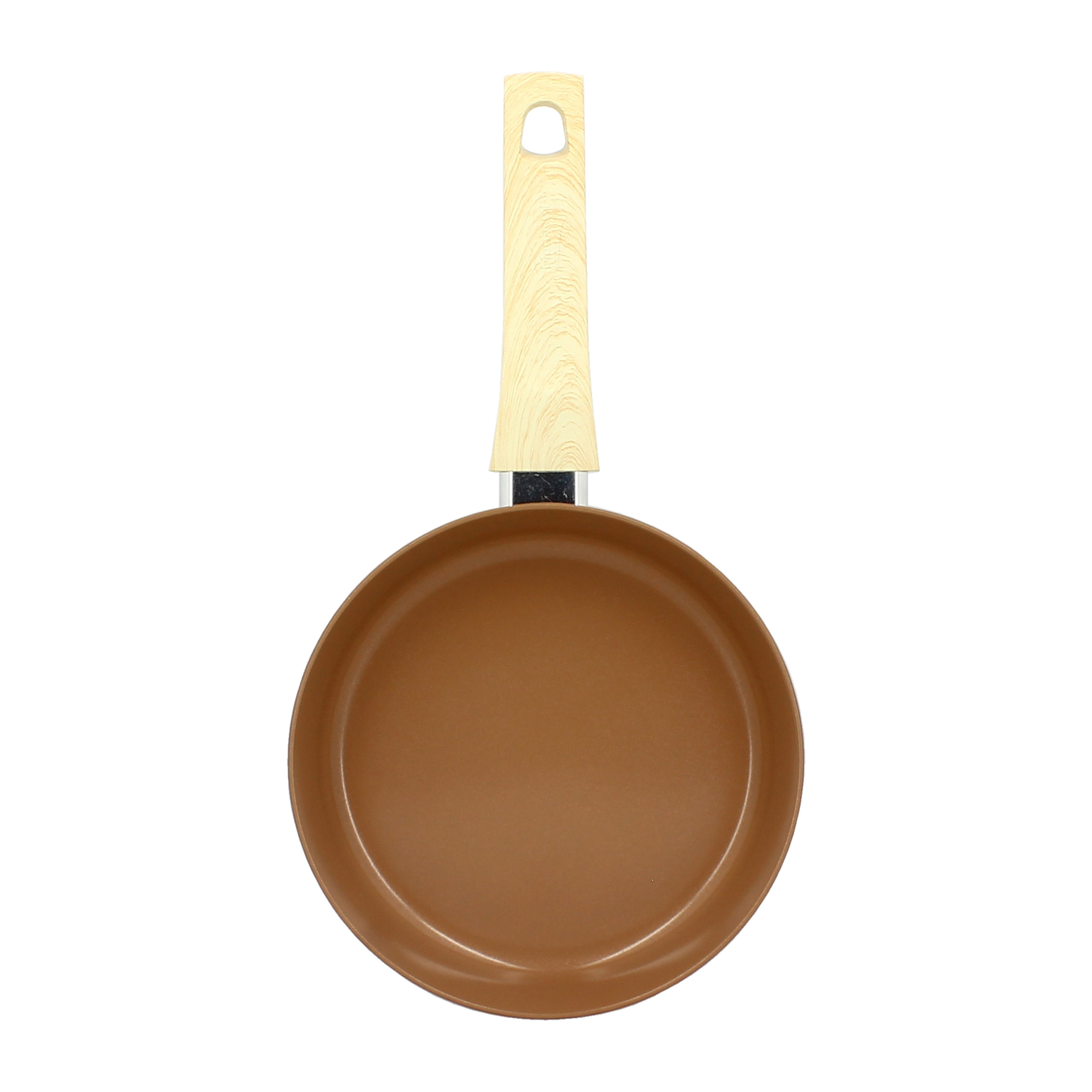 Poêle en revêtement céramique 20cm noisette - tous feux COLORAMA