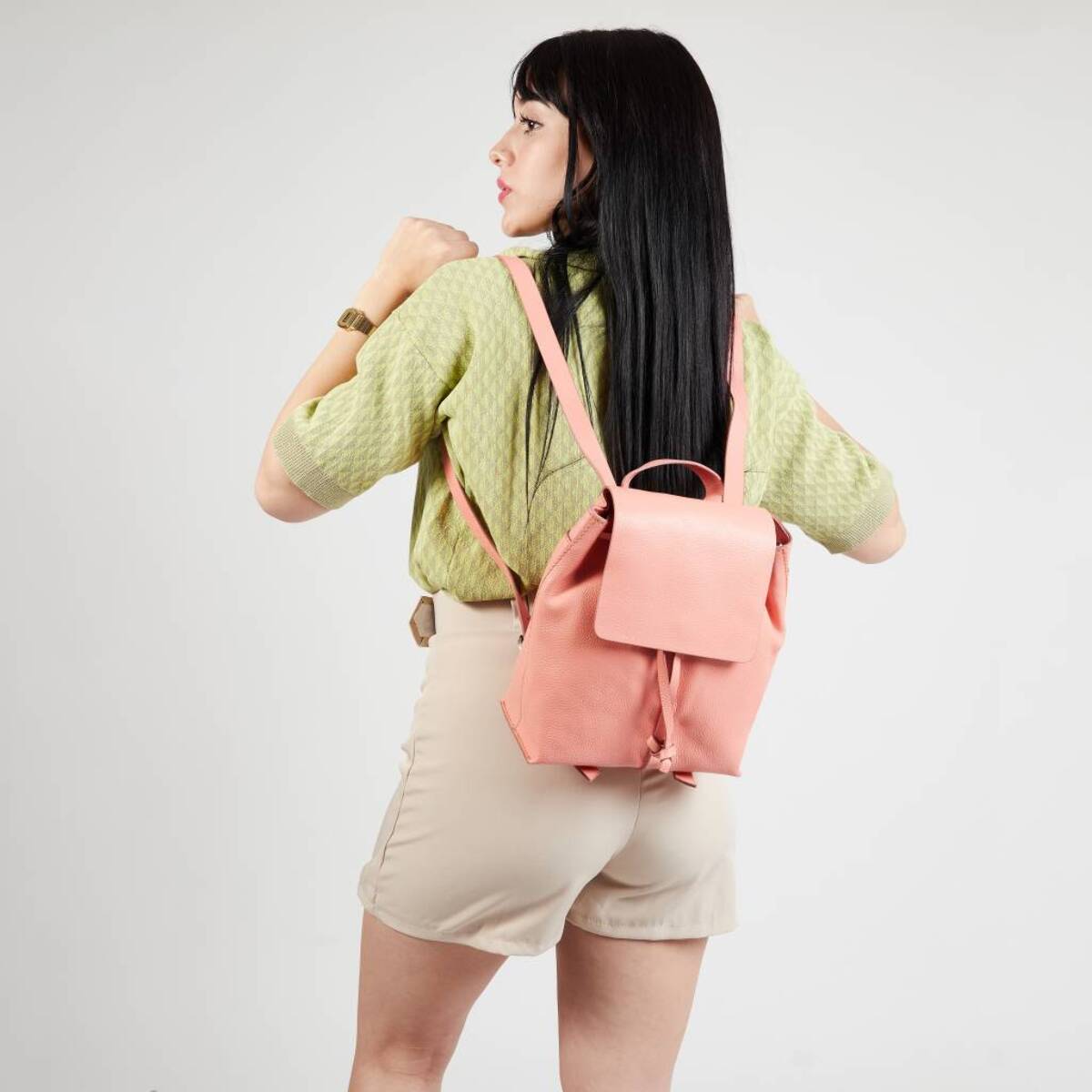 Mochilas Mujer de la marca CLARKS  modelo RAELYN MINI NARANJA