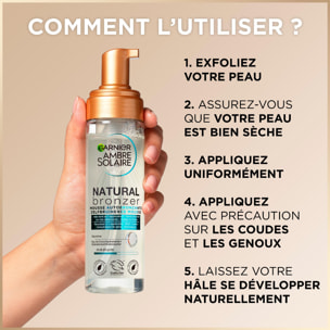 Garnier Ambre Solaire Natural Bronzer Mousse Autobronzante 200mL
