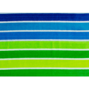 Telo Mare Spugna Jacquard Spiaggia Disegno Rayas