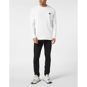 PHILIPP PLEIN T-Shirt Round Neck Ls CREST