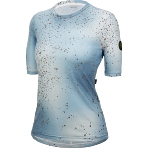 Fango Delta - Maglia Tecnica Donna - Blu Chiaro - Donna