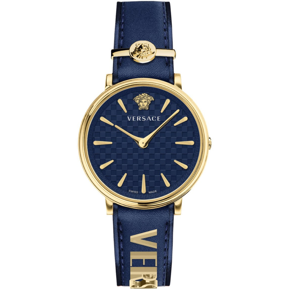 Reloj Versace VE81045-22 Mujer Analogico Cuarzo con Correa de Cuero