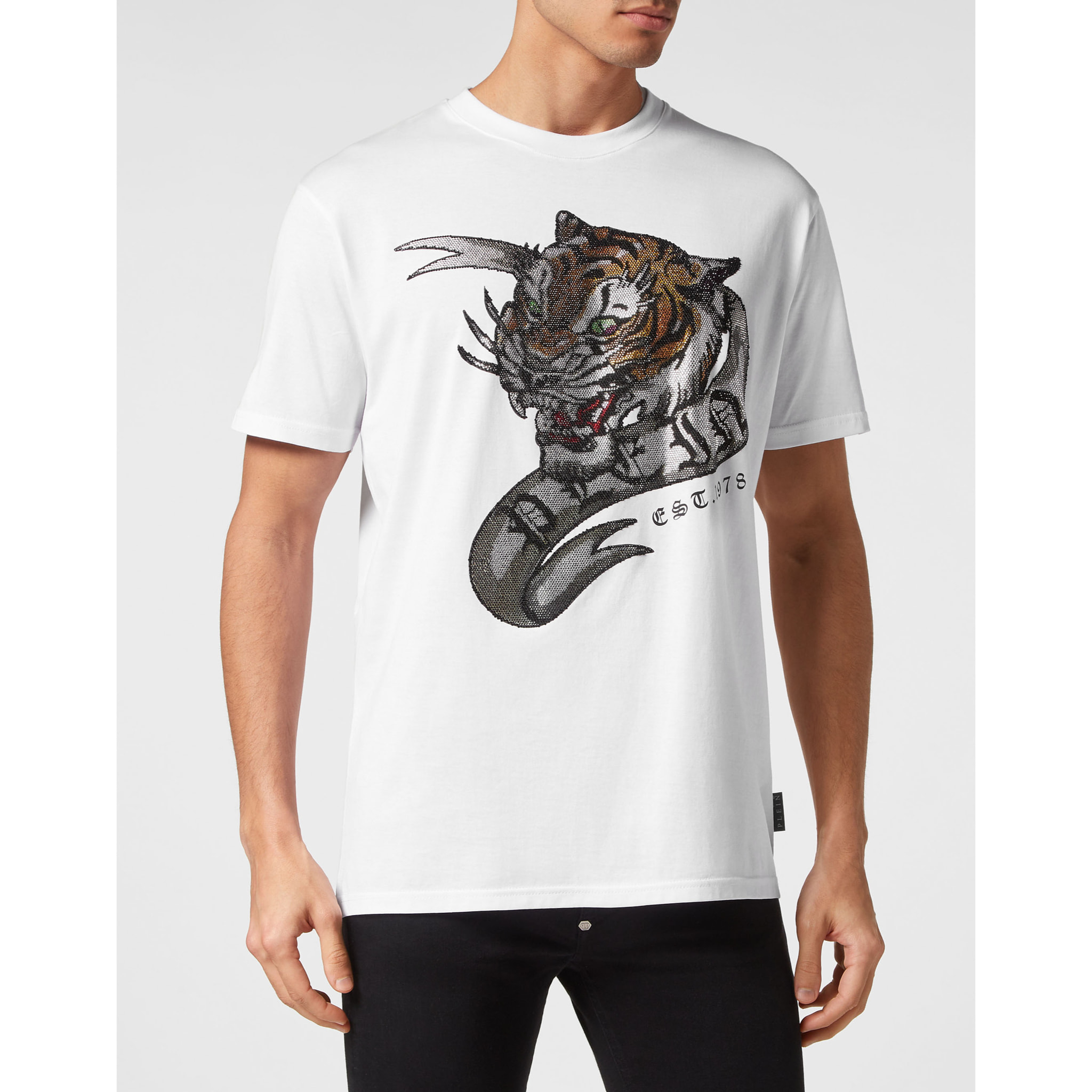 PHILIPP PLEIN T-shirt girocollo TATTOO