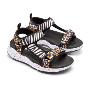Sandalias de Niña Estampado Animal Print