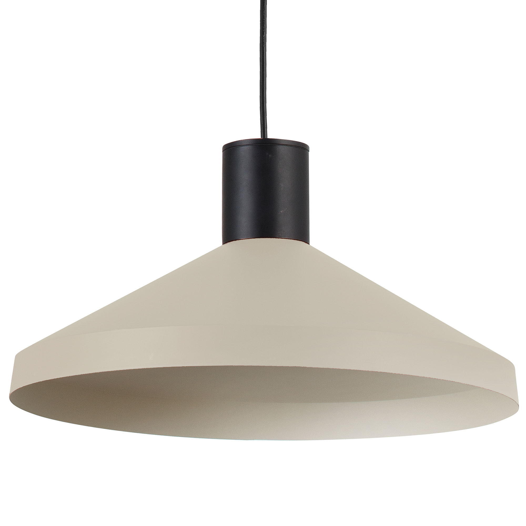 KOMBO 400 Lampe suspension beige avec fiche