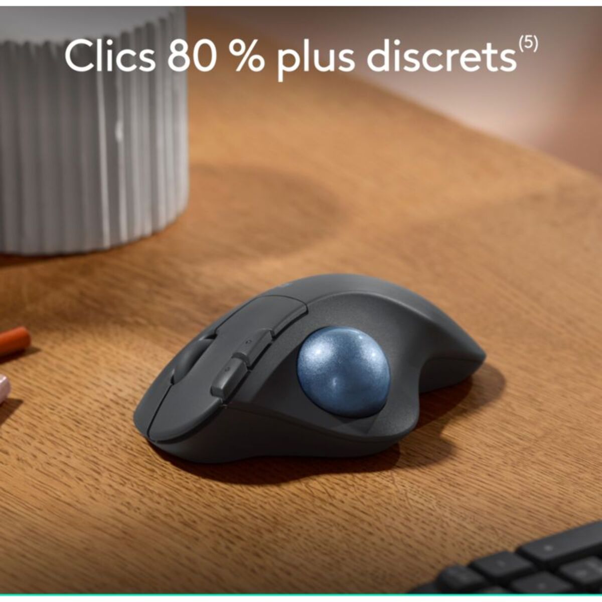 Souris sans fil LOGITECH Ergo M575S Graphite