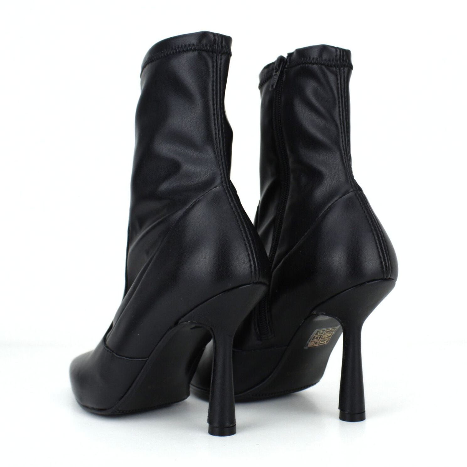 Botín de licra. Tacón de 9 cm