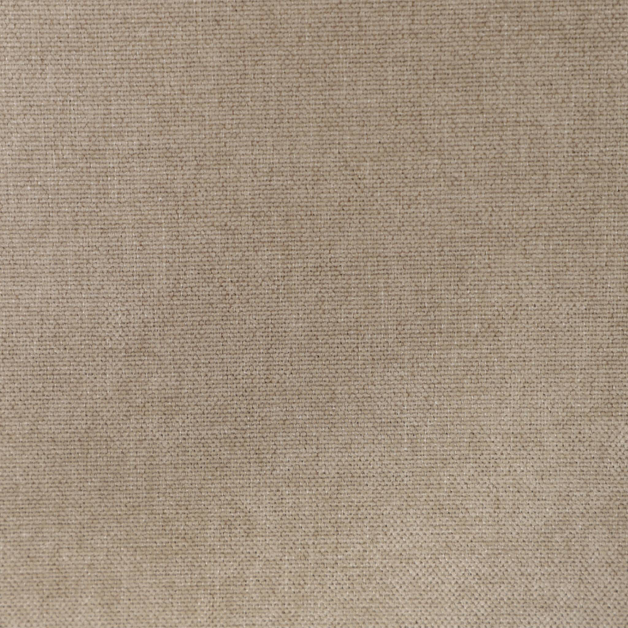 Tabouret de bar bois d'hévéa naturel et tissu chenille (lot de 2)  PAOLA