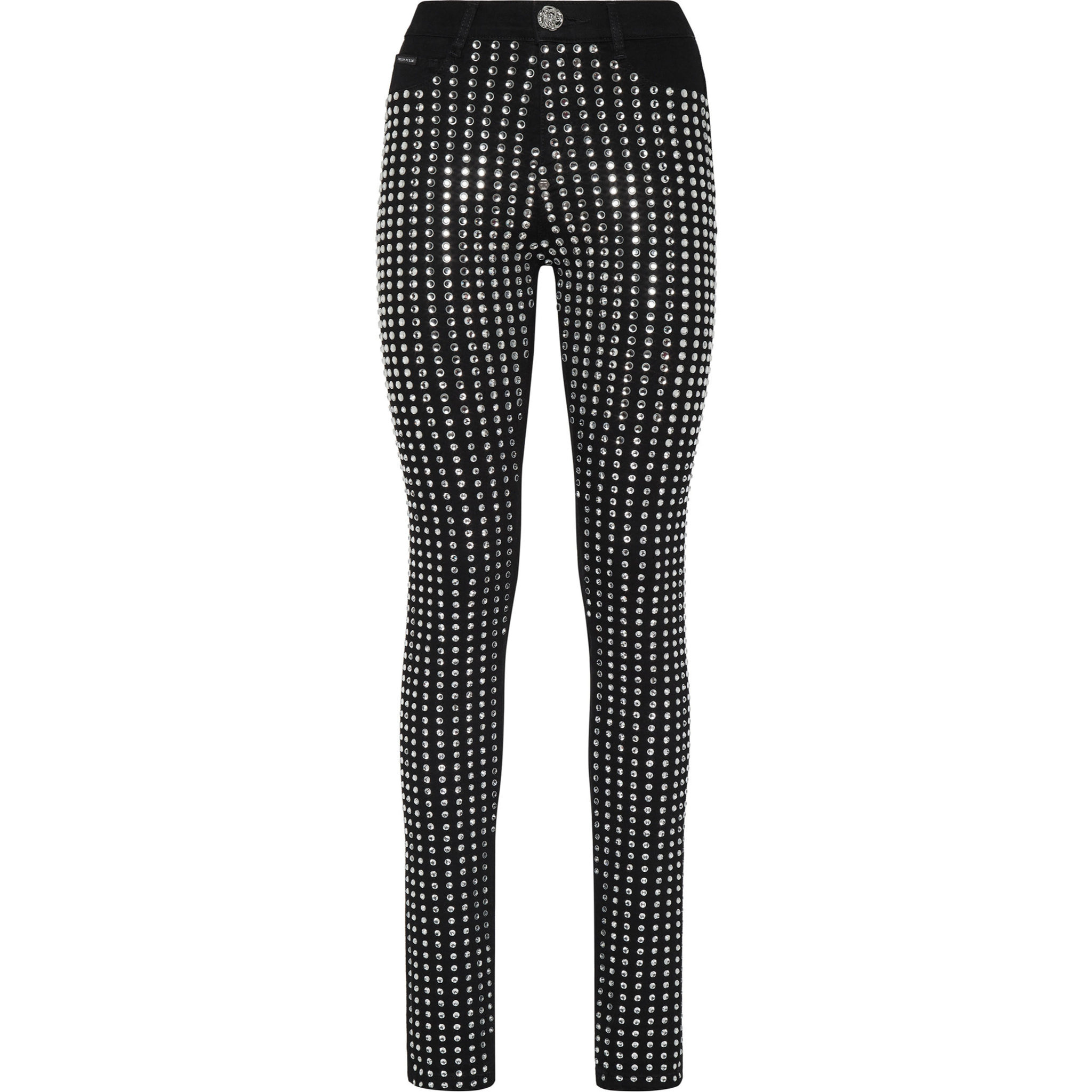 PHILIPP PLEIN Jegging de cintura alta