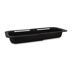 Panier égouttoir extensible 34.5-48cm en polypropylène et inox