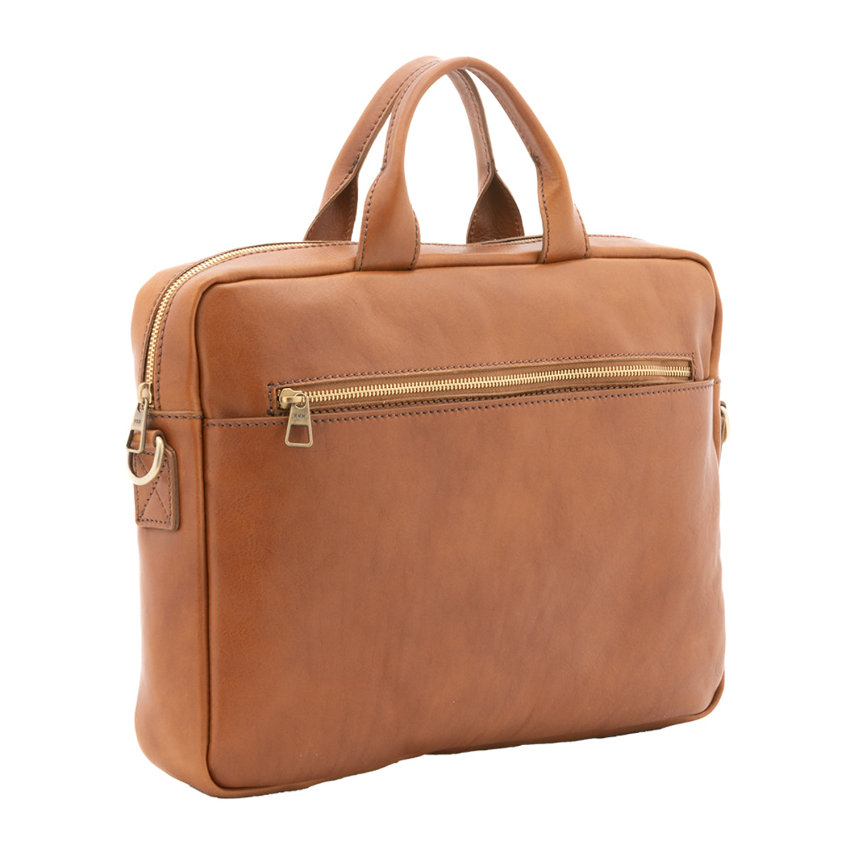 Borsa a mano  unisex In Vera pelle Made in Italy 37x27x6 cm