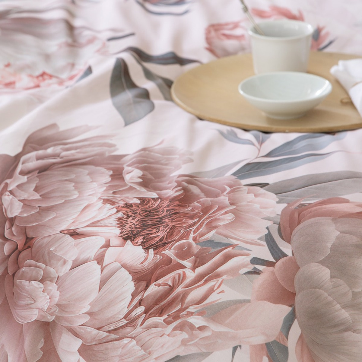 Housse de couette hanna rose