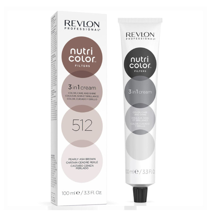 Nutri Color Filters - Soin Repigmentant 512 Châtin Cendré Perlé 100 ml