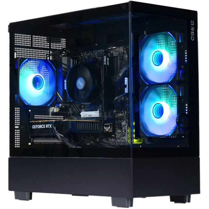 PC Gamer MRED RTX 5050 R5 5500 16Go 512Go Sans OS